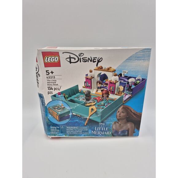 LEGO Disney Princess: The Little Mermaid Story Book (43213) Damaged Box New - Picture 1 of 8